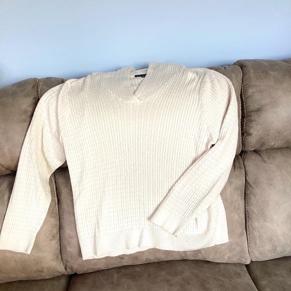 Jeanne Pierre 2x v neck sweater - Picture 1 of 5